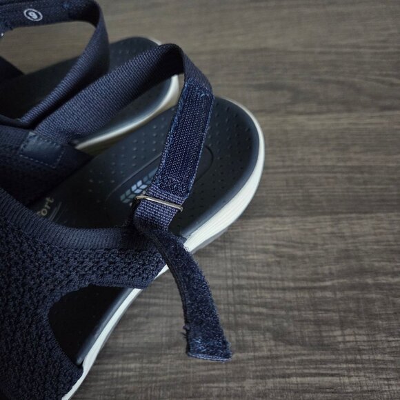 Skechers Reggae Cup Home Skillet Sandal Navy Blue Size Women's 9 Outdoor Sporty - Picture 8 of 11